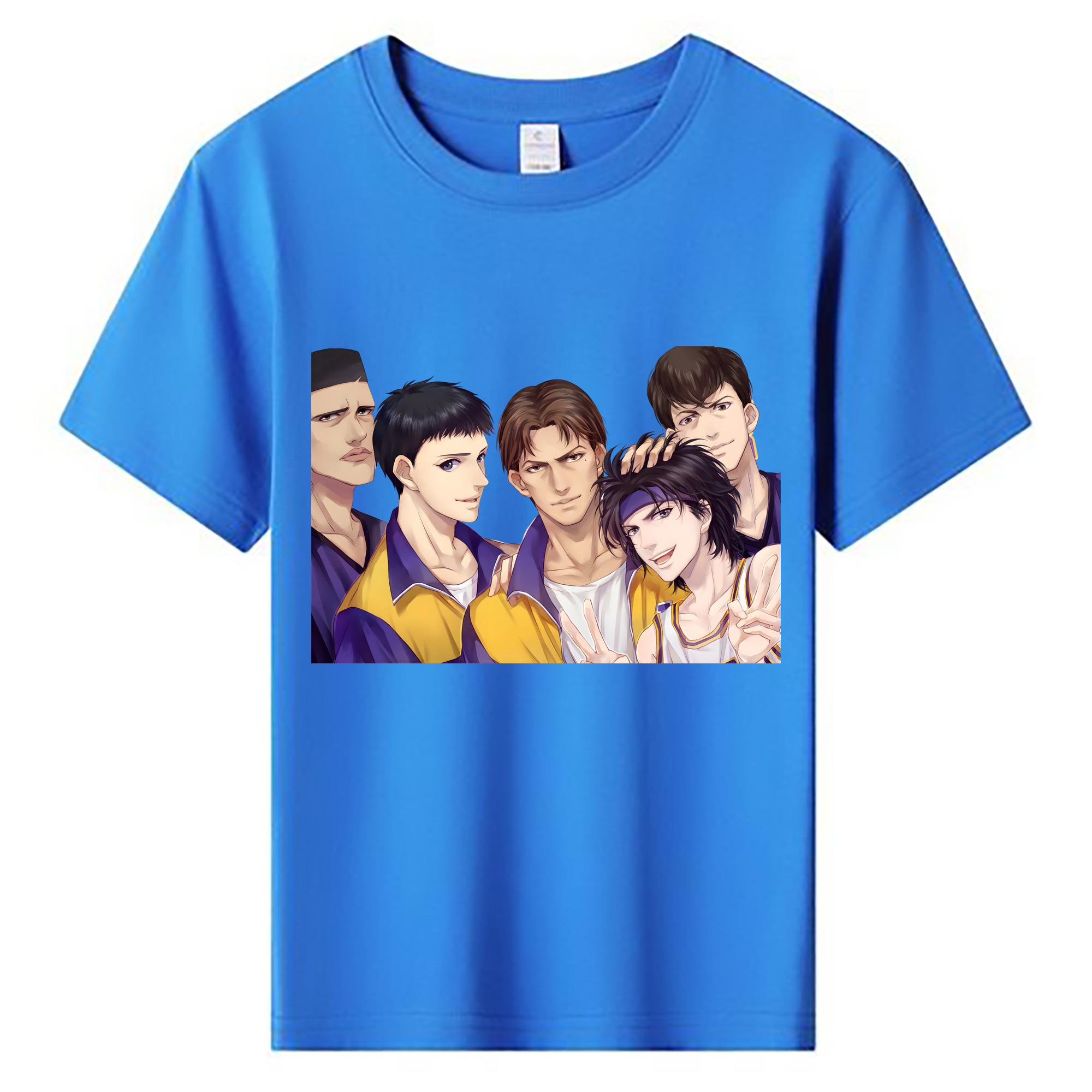 （画像用） SLAM DUNK／スラムダンク 綿100％キッズTシャツ（フロントプリント）